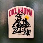 Ida Red Softie Oklahoma Cowboy Roper Magnet