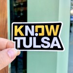 Clinton Fields Know N. Tulsa Sticker