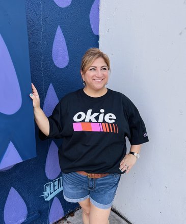 Livy Lu Okie Kicks Champion Tshirt