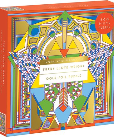 Hachette Book Group Frank Lloyd Wright Imperial Puzzle
