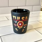 Ida Red Tulsa Strut Shot Glass