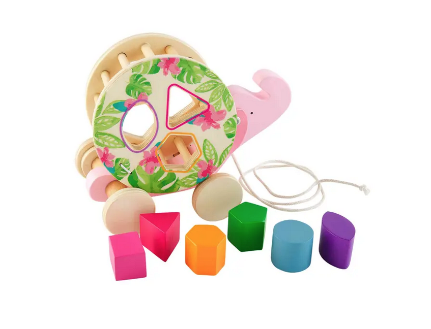 Mud Pie Elephant Safari Shape Sorter