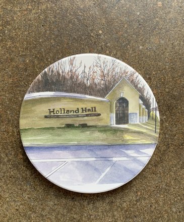 Tulsa In Ink Holland Hall Coaster