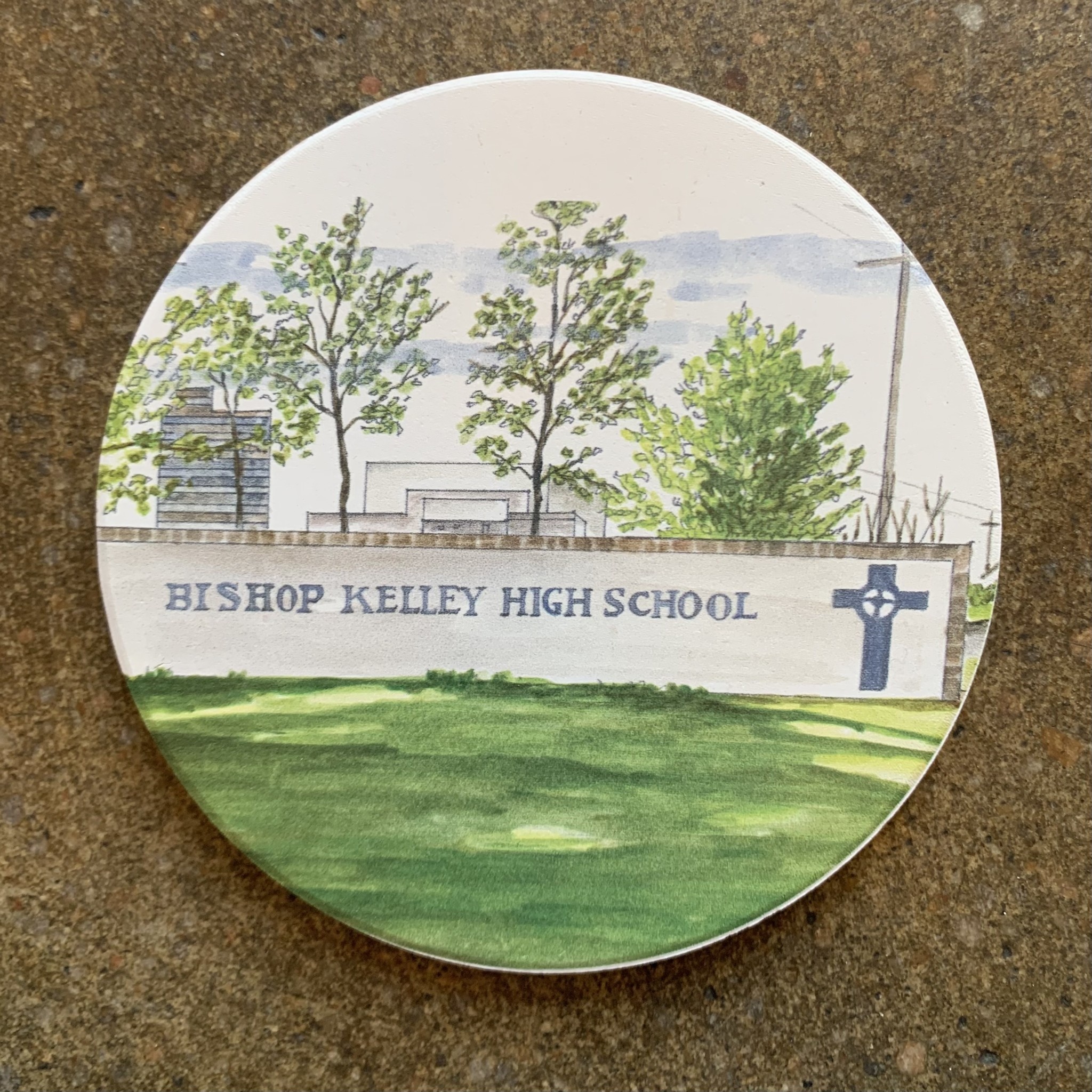 Bishop Kelley Highschool Coaster