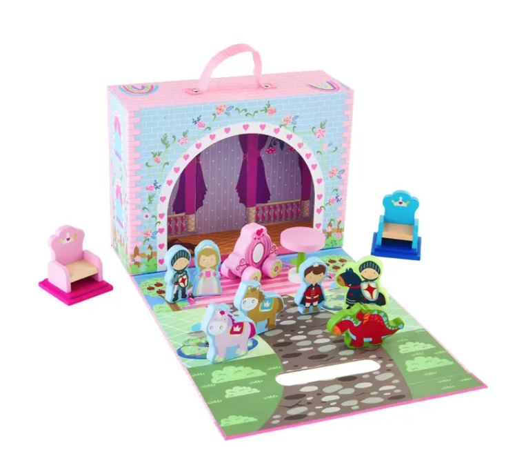 Mud Pie Wood Princess Story Box