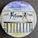 Tulsa In Ink Cosmo Cafe Coaster