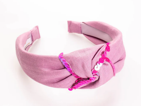 Violet & Brooks Sequin Knot Headband