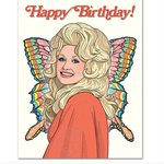 The Found Dolly 70's Butterfly Birthday Card