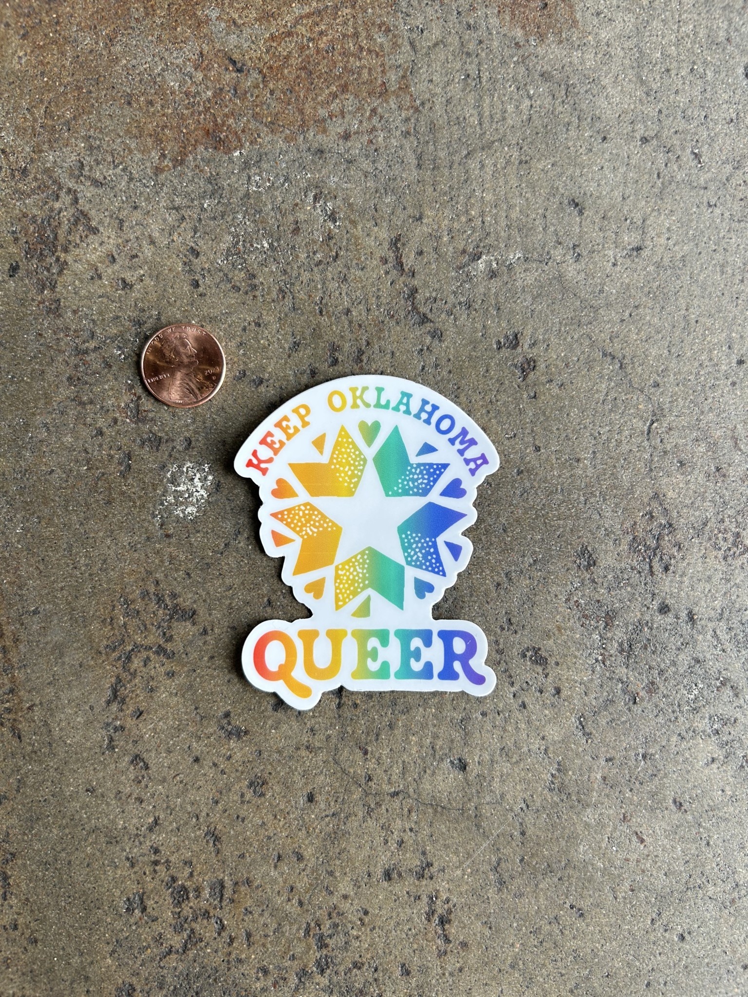 Shop Good Keep Oklahoma Queer Sticker