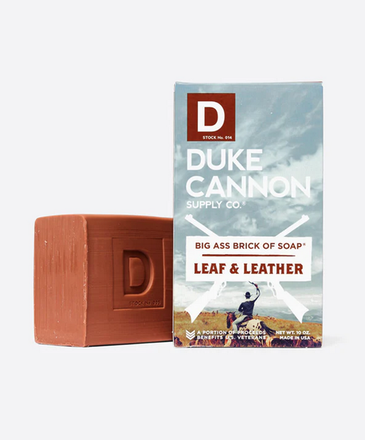 Duke Cannon Big Ass Brick Of Soap - Leaf and Leather