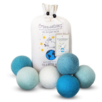 Friendsheep Blue Ocean Eco Dryer Balls With Bag