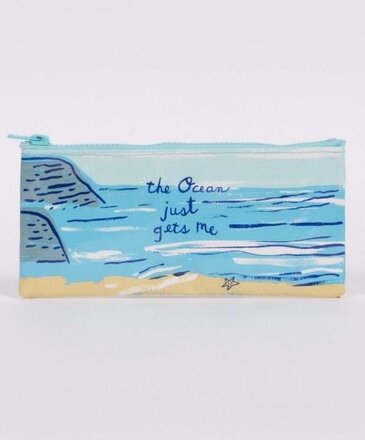 Blue Q Ocean Gets Me Pencil Case