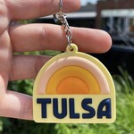 Acme Local Wholesale Tulsa Pastel Rainbow Keychain