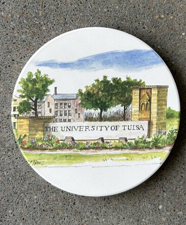 Affinity The University of Tulsa Coaster