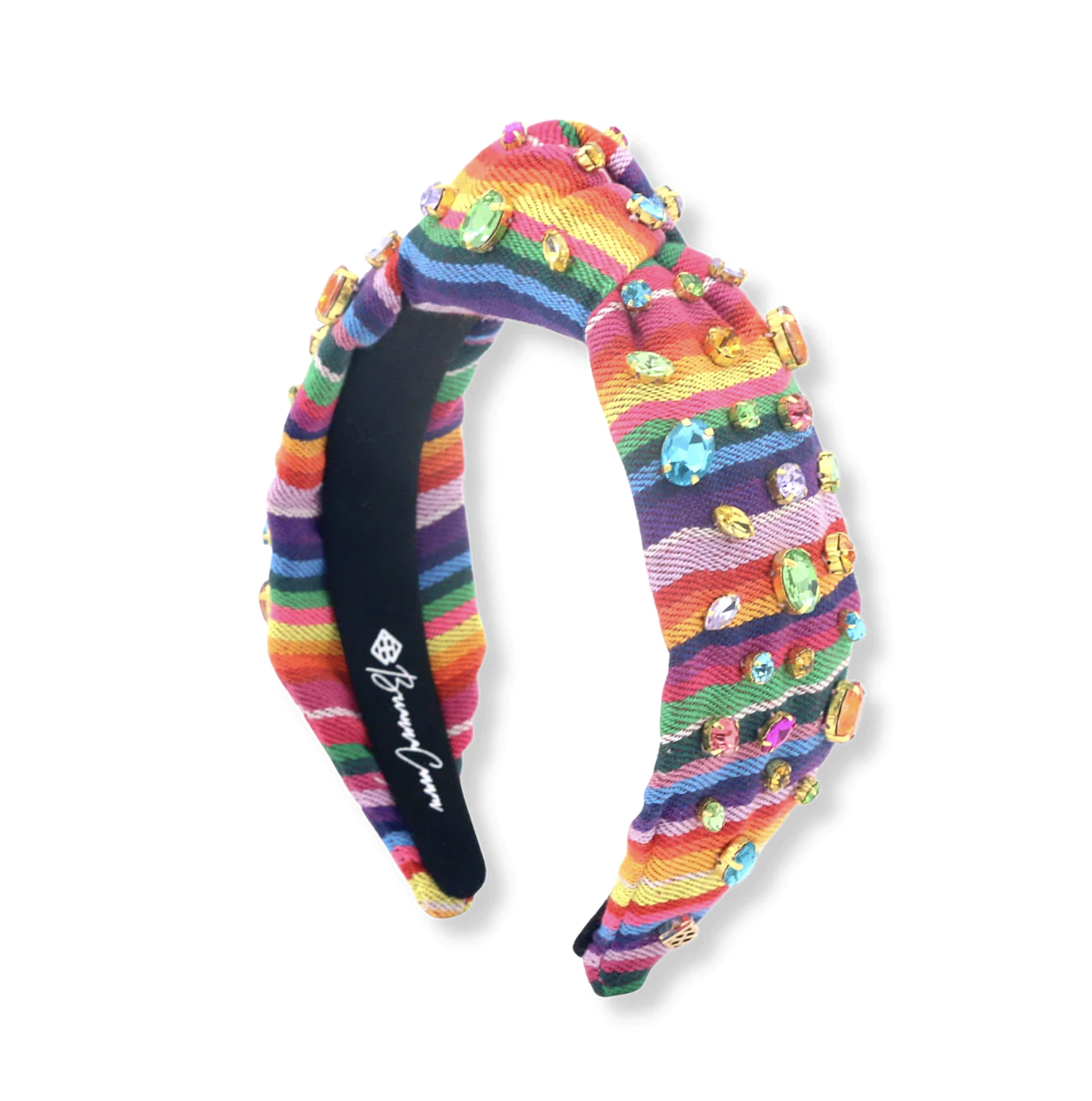 Brianna Cannon Rainbow Serape Fiesta Crystal Headband
