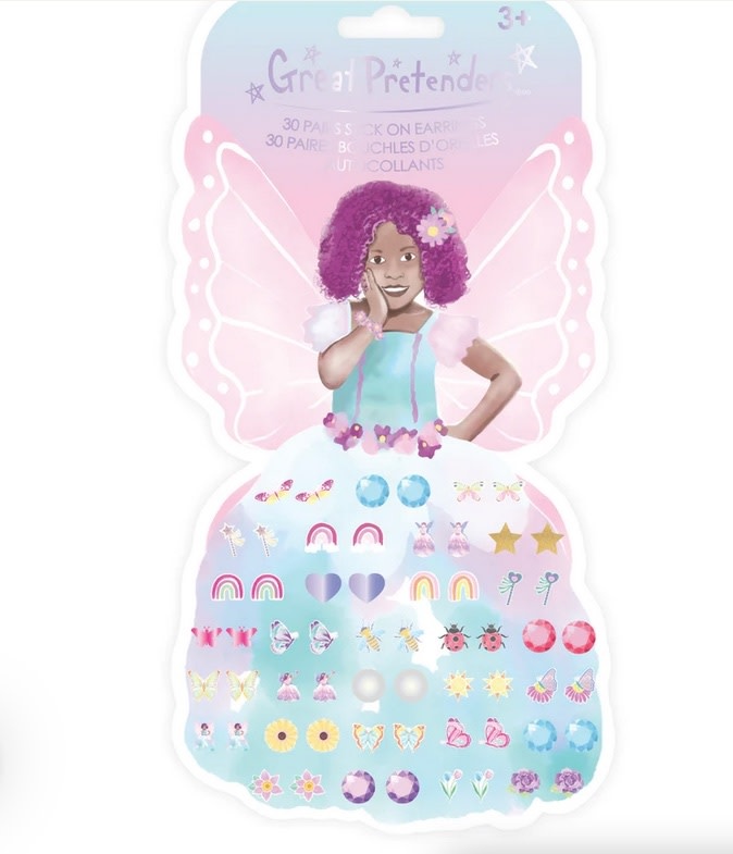 Great Pretenders Butterfly Fairy Azaria Sticker Earrings