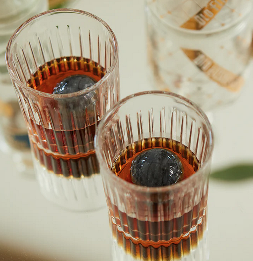 Gentlemen's Hardware Cocktail Tumbler and Whiskey Stones Set