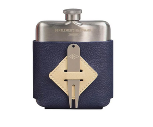 Gentlemen's Hardware Golfer's Hip Flask & Divot Tool Set