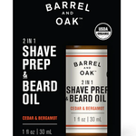 Olivina 2 in 1 Shave Prep Beard Oil Cedar Bergamont 1 oz