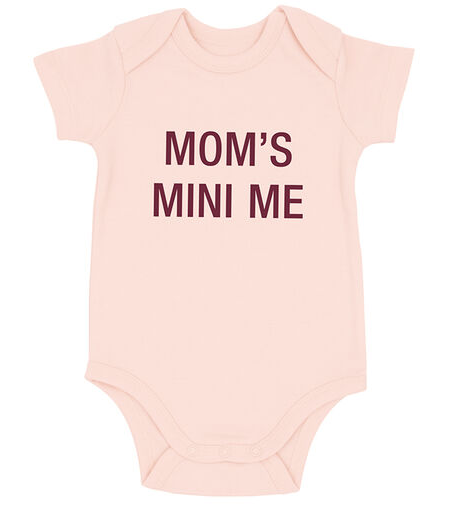 About Face Mom's Mini Me Bodysuit