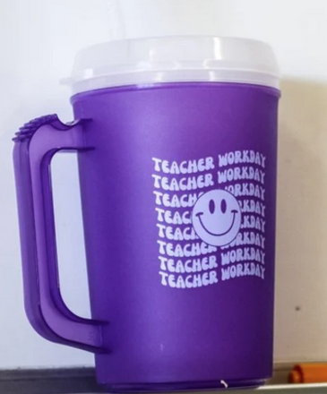 Girl Tribe Teacher Workday Mega Mug