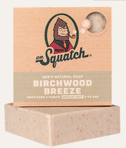 Dr. Squatch Dr. Squatch Birchwood Breeze Bar Soap