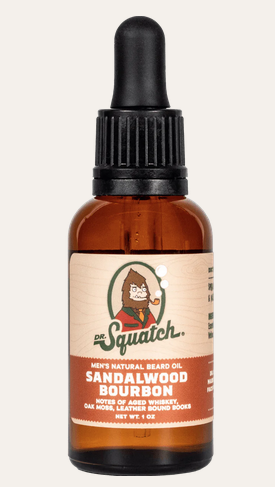 Dr. Squatch Sandalwood Bourbon Beard Oil