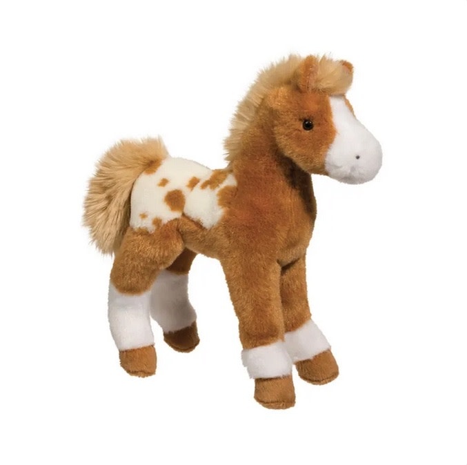 Douglas Cuddle Toys Freckles Golden Appaloosa Foal