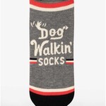 Blue Q Dog Walking' Sneaker Socks