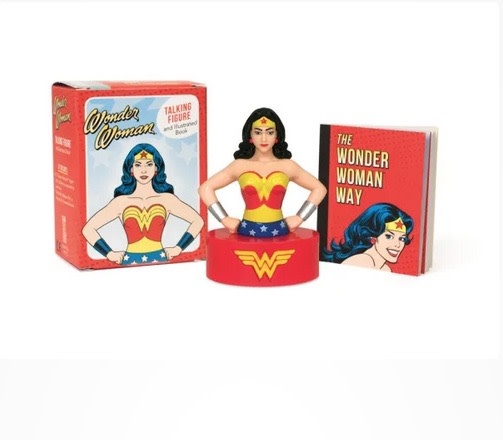 Hachette Book Group Wonder Woman Talking Figure and Illustrated Book