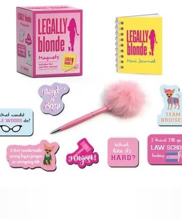 Hatchette Book Group Legally Blonde Magnets: Includes Pen and Mini Journal!