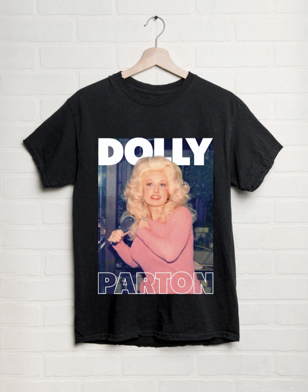 Livy Lu Dolly Parton in Pink Tshirt