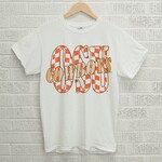 Livy Lu Twisted Check Tshirt