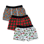 George Hats Kid's Holiday Boxer Briefs