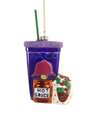 Cody Foster Fast Food Taco Ornament