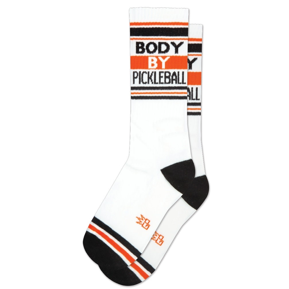 Gumball Poodle Body By Pickleball Gym Crew Socks