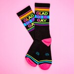 Gumball Poodle Glad To Be Gay Gym Crew Socks