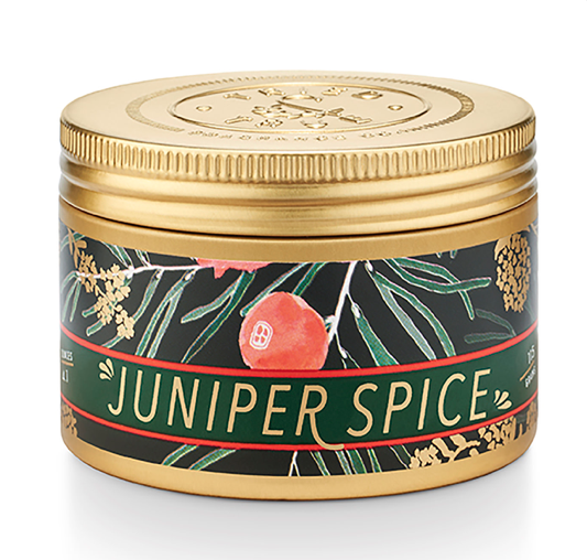Ida Red Tried & True Juniper Spice Small Tin Candle
