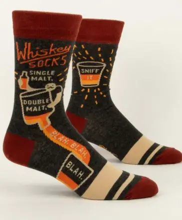 Blue Q Whiskey Socks Men's Socks