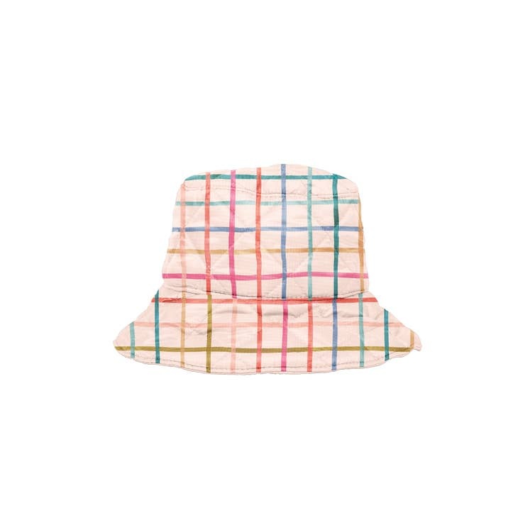 Talking Out Of Turn Pretty Plaid Bucket Hat