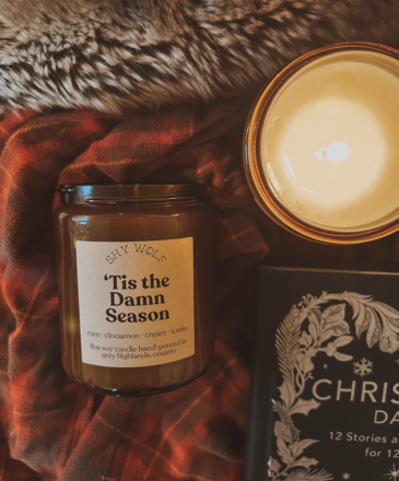 Shy Wolf Candles Tis the Damn Season Candle - Taylor Swift, Swiftie Gift