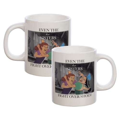 Vandor Disney Cinderella Meme Sisters Fight  Mug