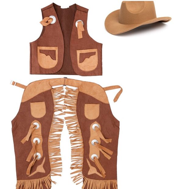 Ida Red Cowboys Vest and Chaps