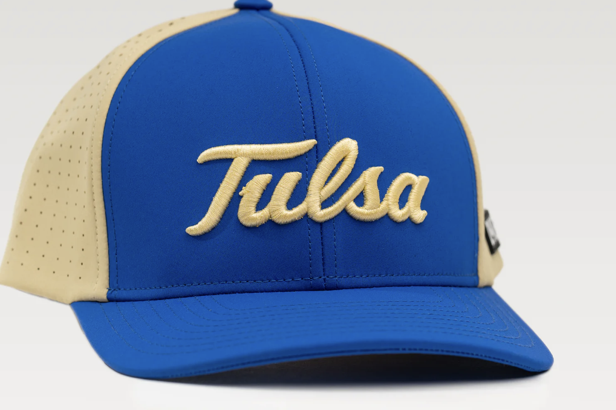 The Okie Brand The Okie Brand Hat Tulsa Performance- Royal/Gold