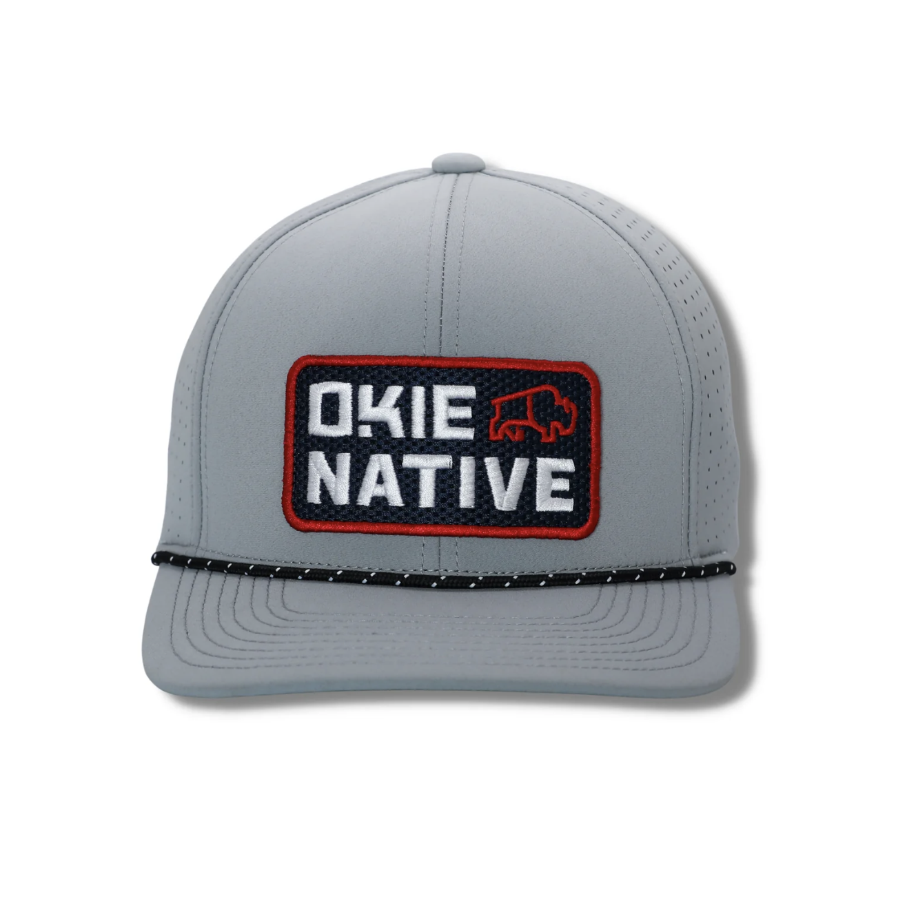 The Okie Brand The Okie Brand Okie Native Performance Grey Hat