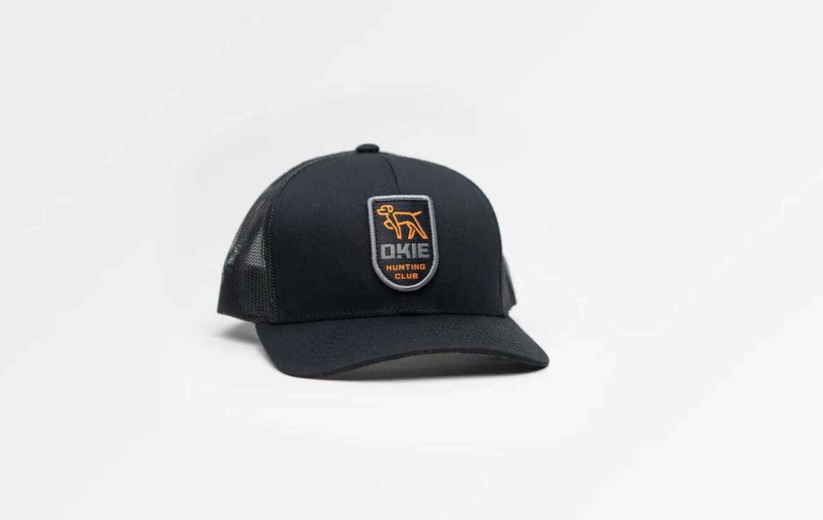 The Okie Brand The Okie Brand Hat Backwoods- Black