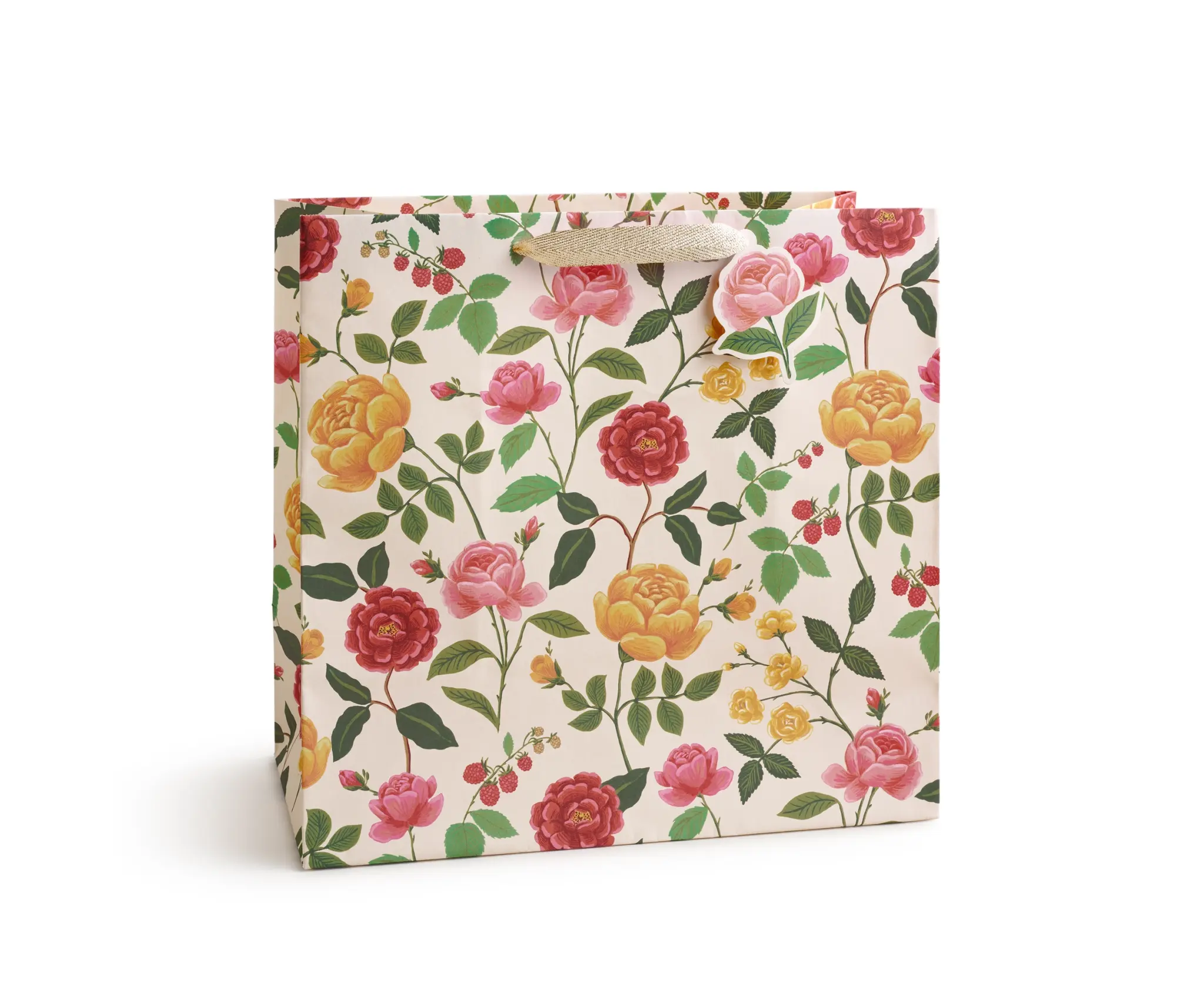 Rifle Paper Co Roses Large Gift Bag