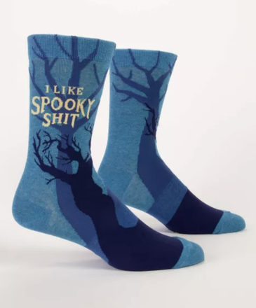 Blue Q I Like Spooky Shit Men's Socks