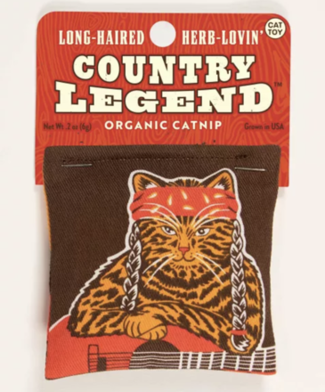 Blue Q Country Legend Catnip Toy
