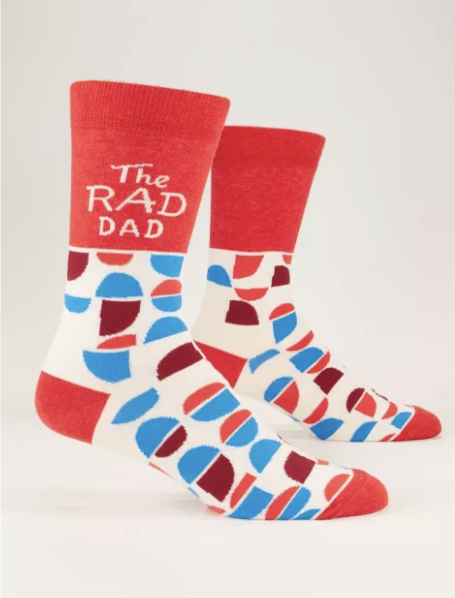 Blue Q The Rad Dad Men's Socks